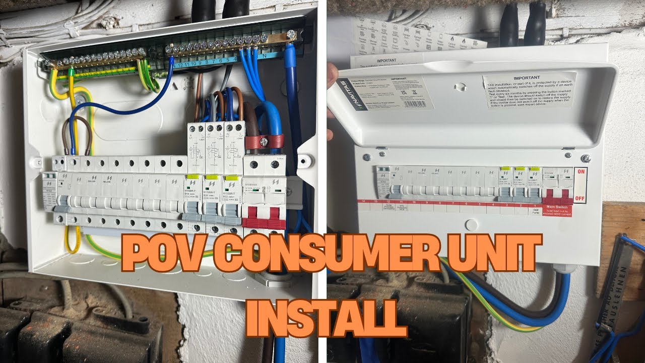 UK Consumer Unit Install 
