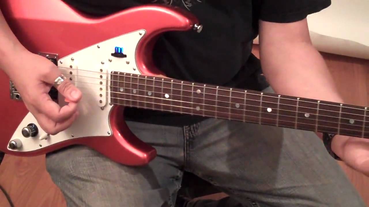 Virtual Capo on the James Tyler Variax