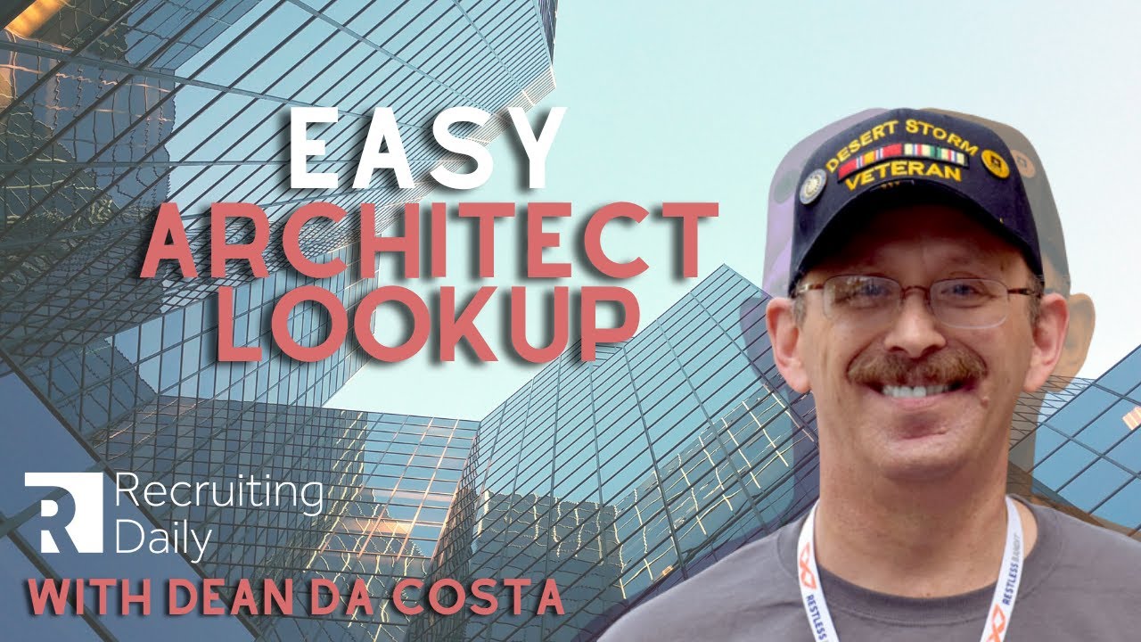Source Architects Fast by Leveraging Archinect