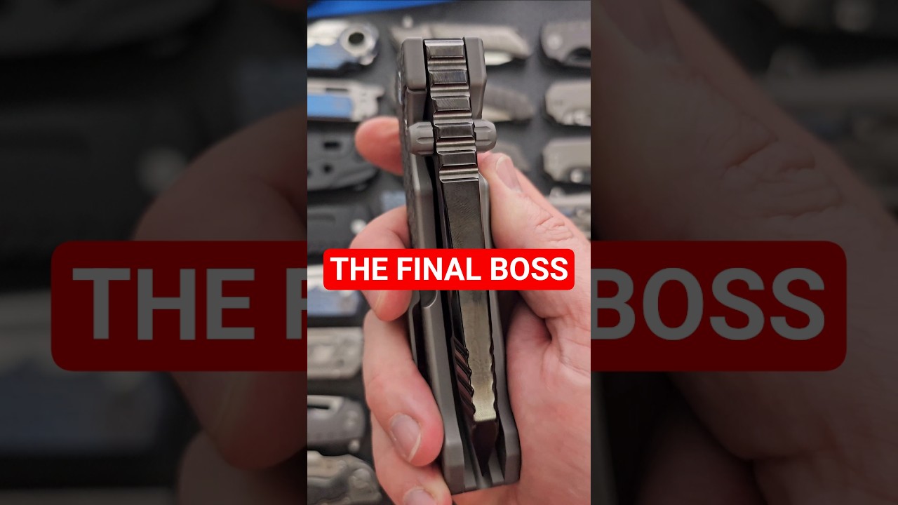 The Final Boss Of Pocket Knives - My Overbuilt Knife Collection