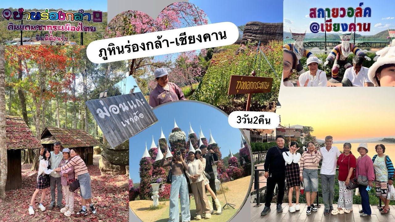 ทริปภูหินร่องกล้า-ภูลมโล เชียงคาน 3วัน2คืน 