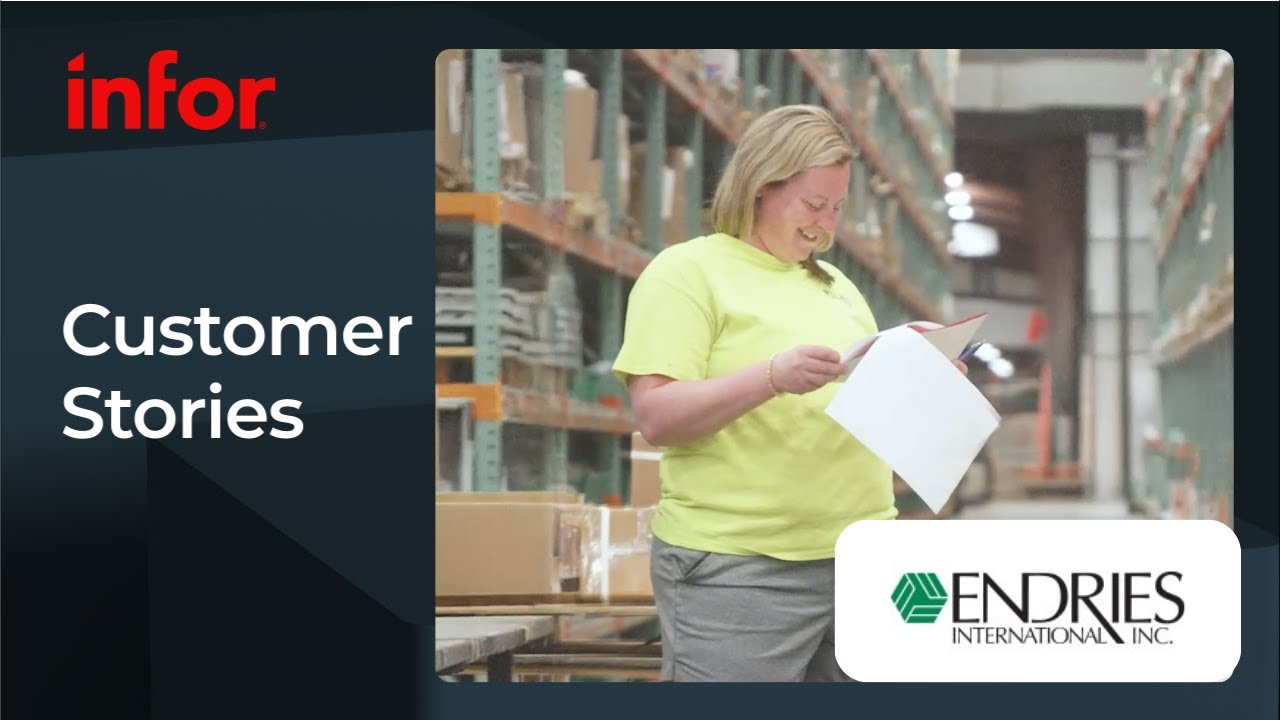 How Infor Value+ Lowers Inventory Costs in Distribution at Endries International
