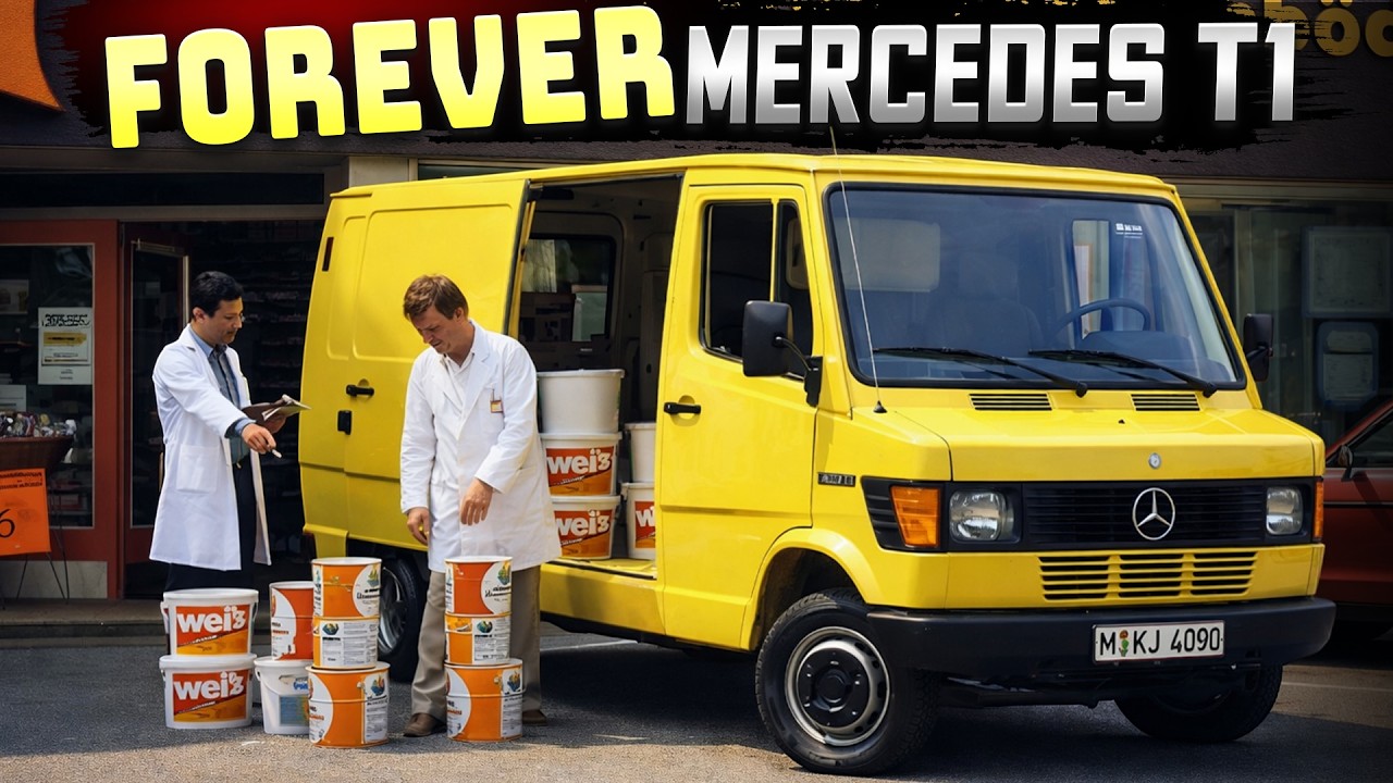 Mercedes T1: Универсальность, покорившая мир