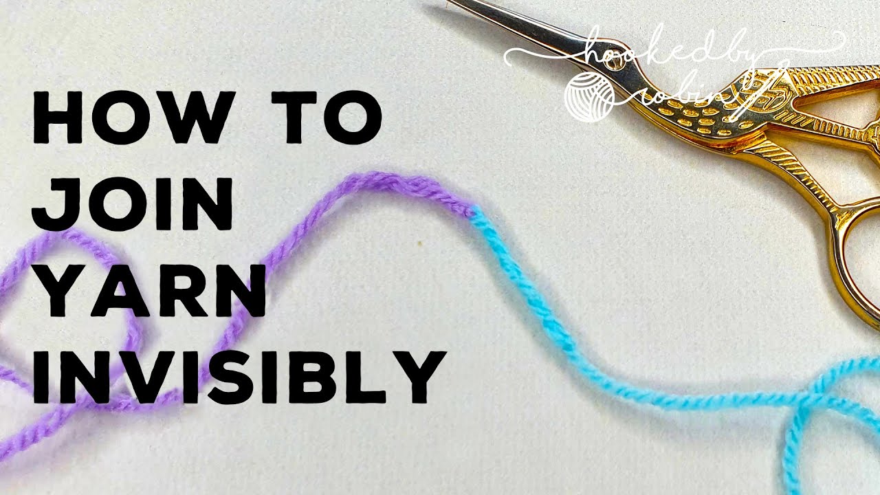 How to Make a Russian Join | INVISIBLE Join | Perfect for Slippery Yarn!