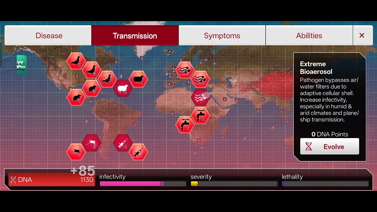 Dan 9 (Virus) | Difficulty- Normal | God Mode | Plague Inc.