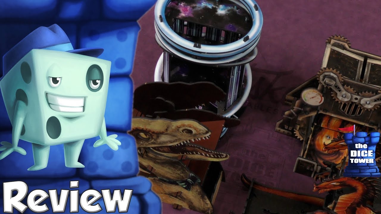 Eraptor Dice Towers Review - with Tom Vasel