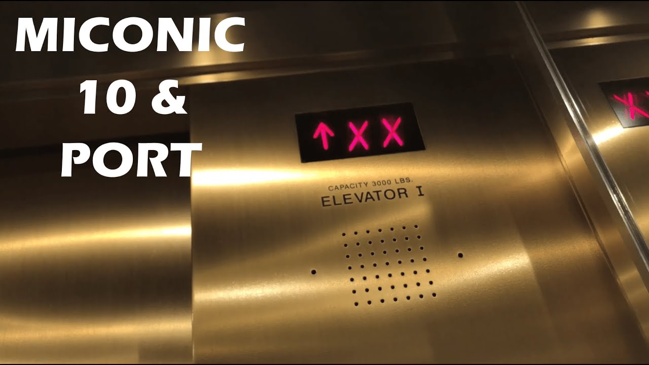 Schindler PORT/Miconic 10 Elevators - 680 N Lakeshore Dr in Chicago, IL