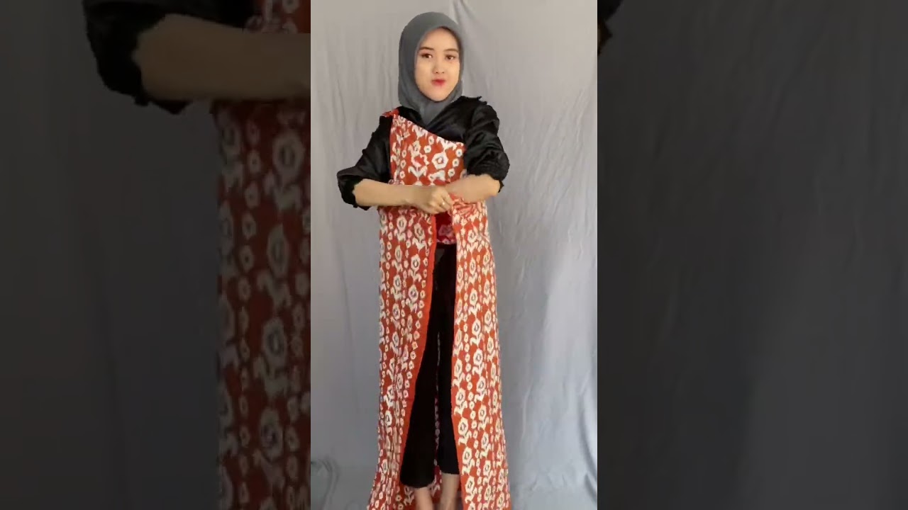 Tutorial berkain menari😍🧡 #batikbogor #batikindonesia #tutorial #batikindonesia #outfitideas
