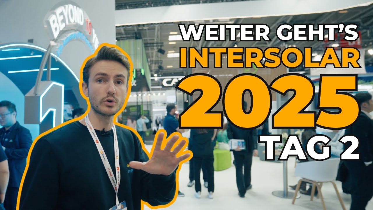 Intersolar 2025 TAG 2 | NEUHEITEN von Growatt, Sungrow, Sigenergy, Fronius, Ecoflow uvm.