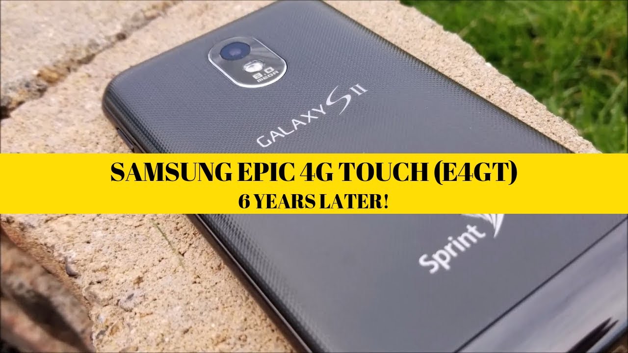 The Samsung Epic 4G Touch - Six Years Later (The Greatest Phone of All Time!)