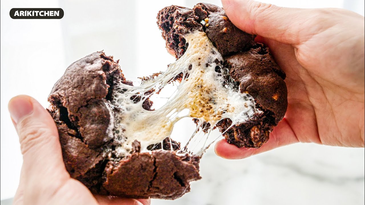 뉴욕 HOT🍪!! 어글리 통통쿠키 3종 만들기(로투스 시나몬, 초코 마시멜로우, 화이트초코 크랜베리)