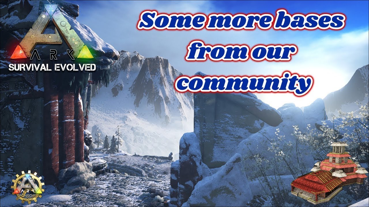 Part III of bases on multiple maps, Ark Survival Evolved.
