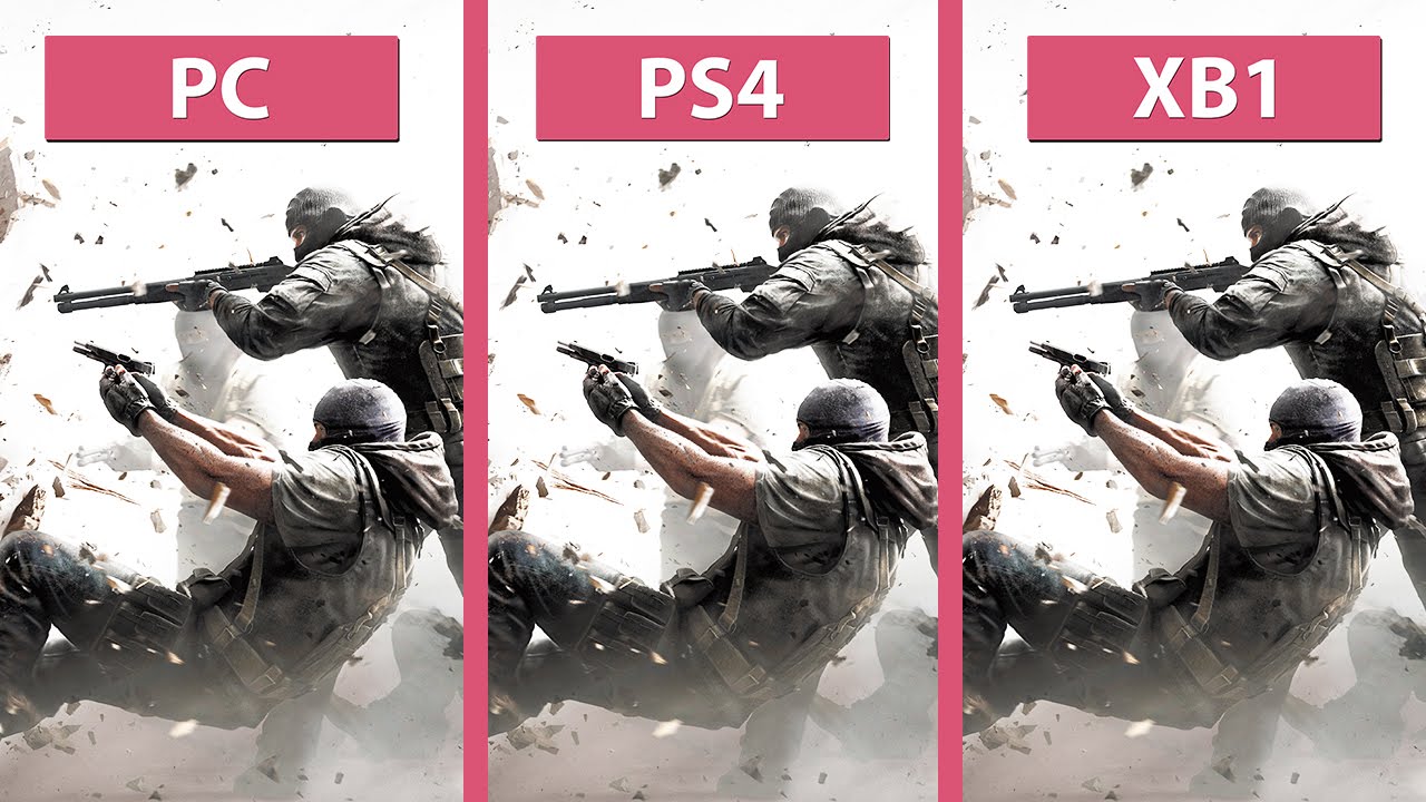 Rainbow Six Siege – PC vs. PS4 vs. Xbox One Graphics Comparison