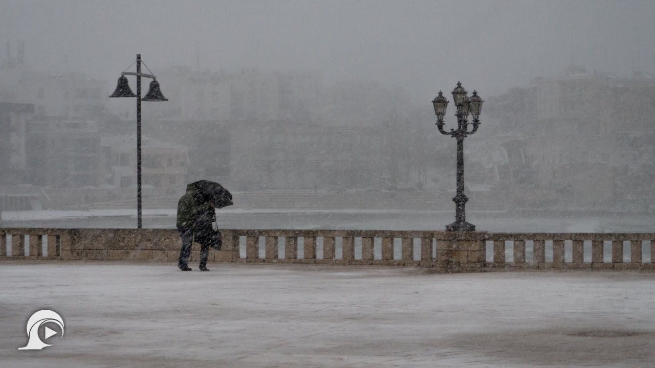 Otranto sotto zero. La testimonianza della nevicata storica del 2017 | InOnda WebTv