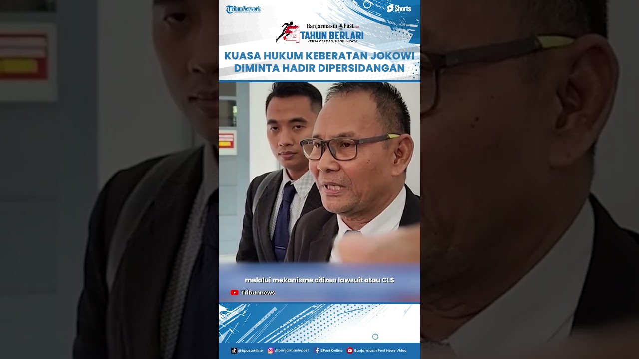 Alasan Kuasa Hukum Keberatan Jokowi Diminta Hadir Langsung di Sidang Gugatan Ijazah