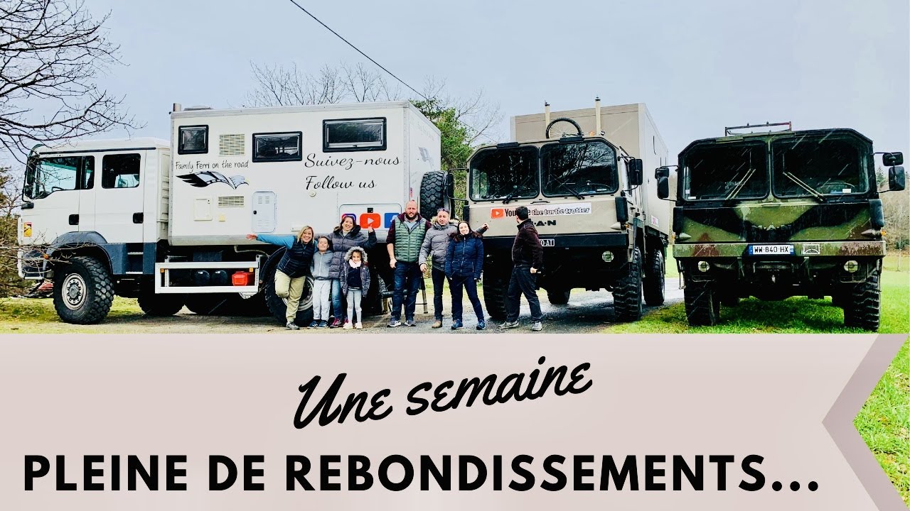 #12 DES PROBLEMES SUR LE CAMPING-CAR POIDS-LOURD ET UNE BELLE RENCONTRE AVEC D'AUTRES VOYAGEURS