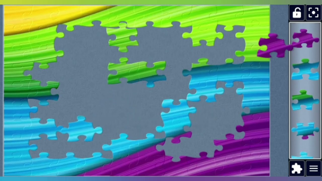 Colorful Gradient Stripes  🎨✨ jigsaw puzzle 🧩✨ @puzzlemaster1034 