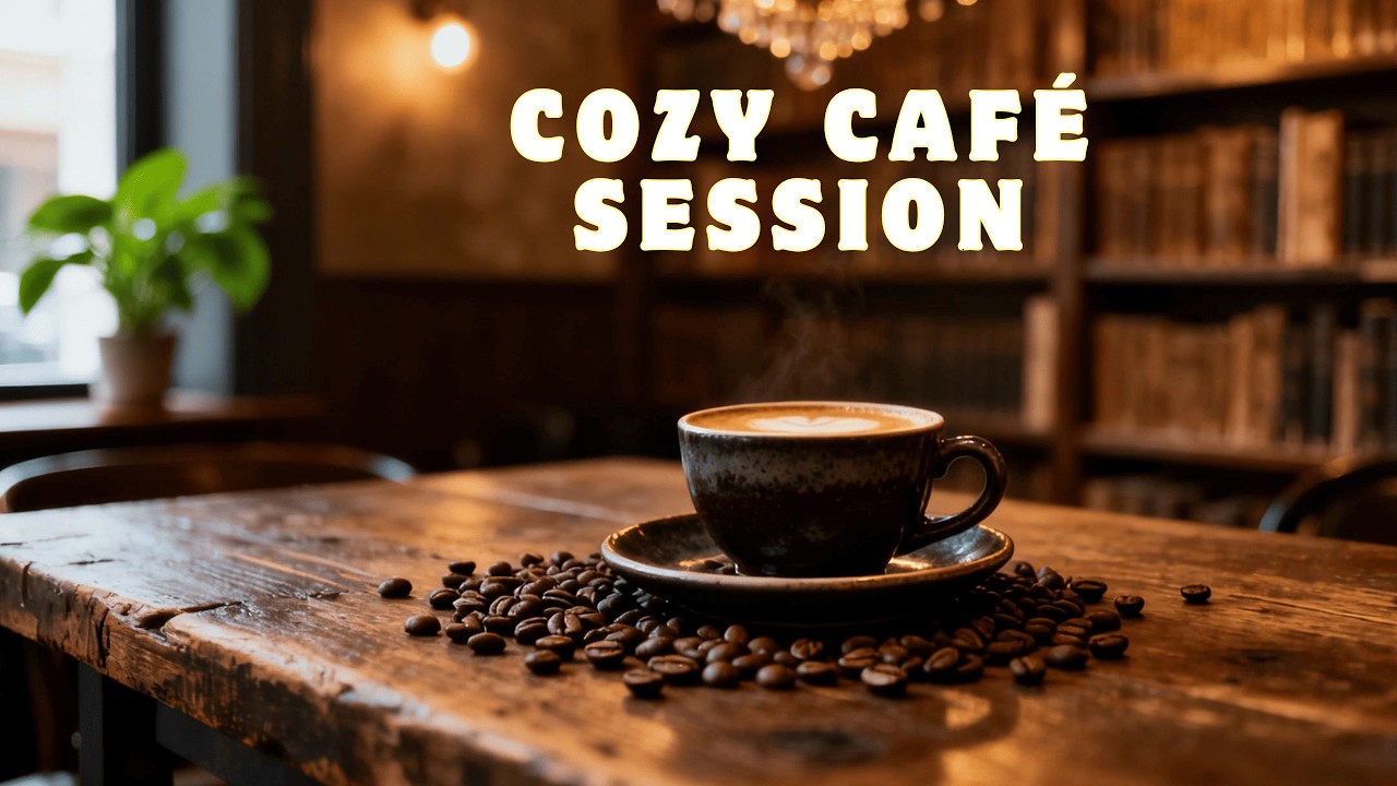 Cozy Café Jazz x Soulful R&B | Smooth Background Music for Work & Study