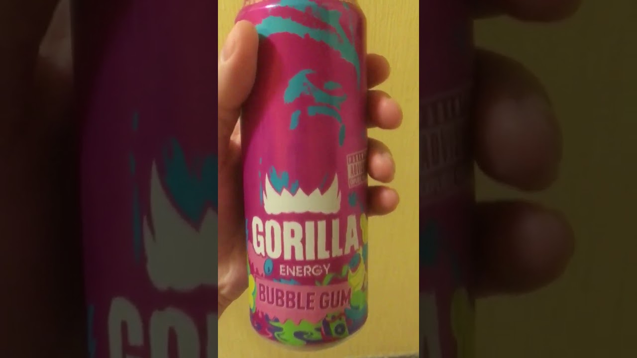 Gorilla Energy BUBBLE GUM неплох #gorilla #bubblegum