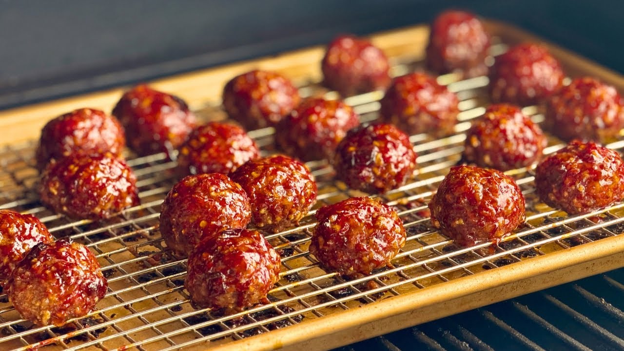 Как приготовить копченые фрикадельки Traeger
