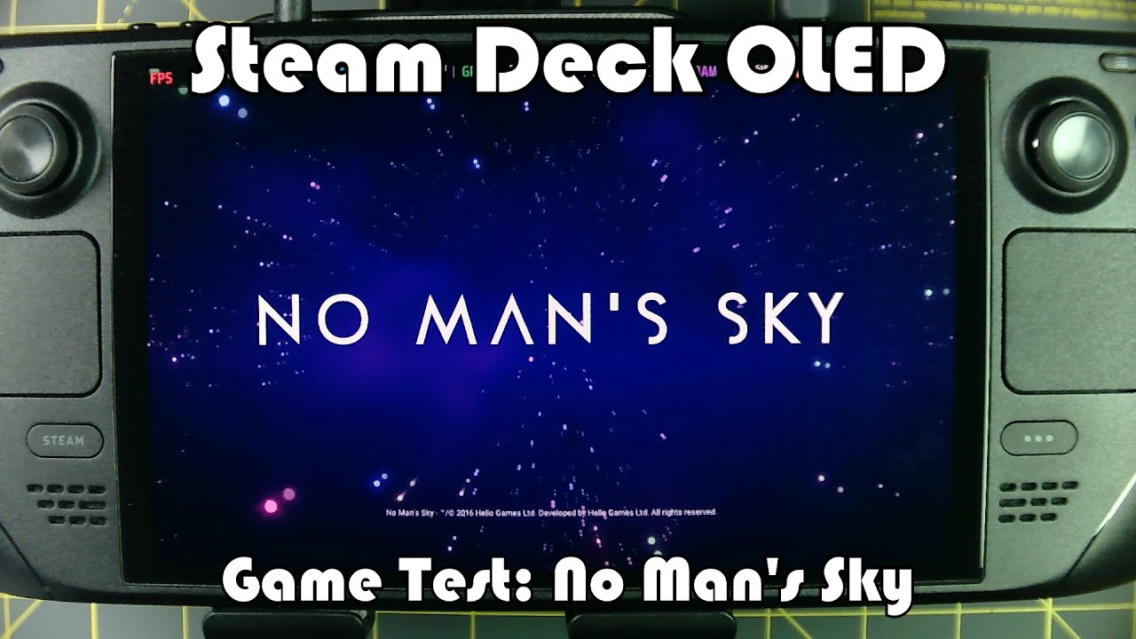 No Man's Sky Performance Testing - Steam Deck OLED