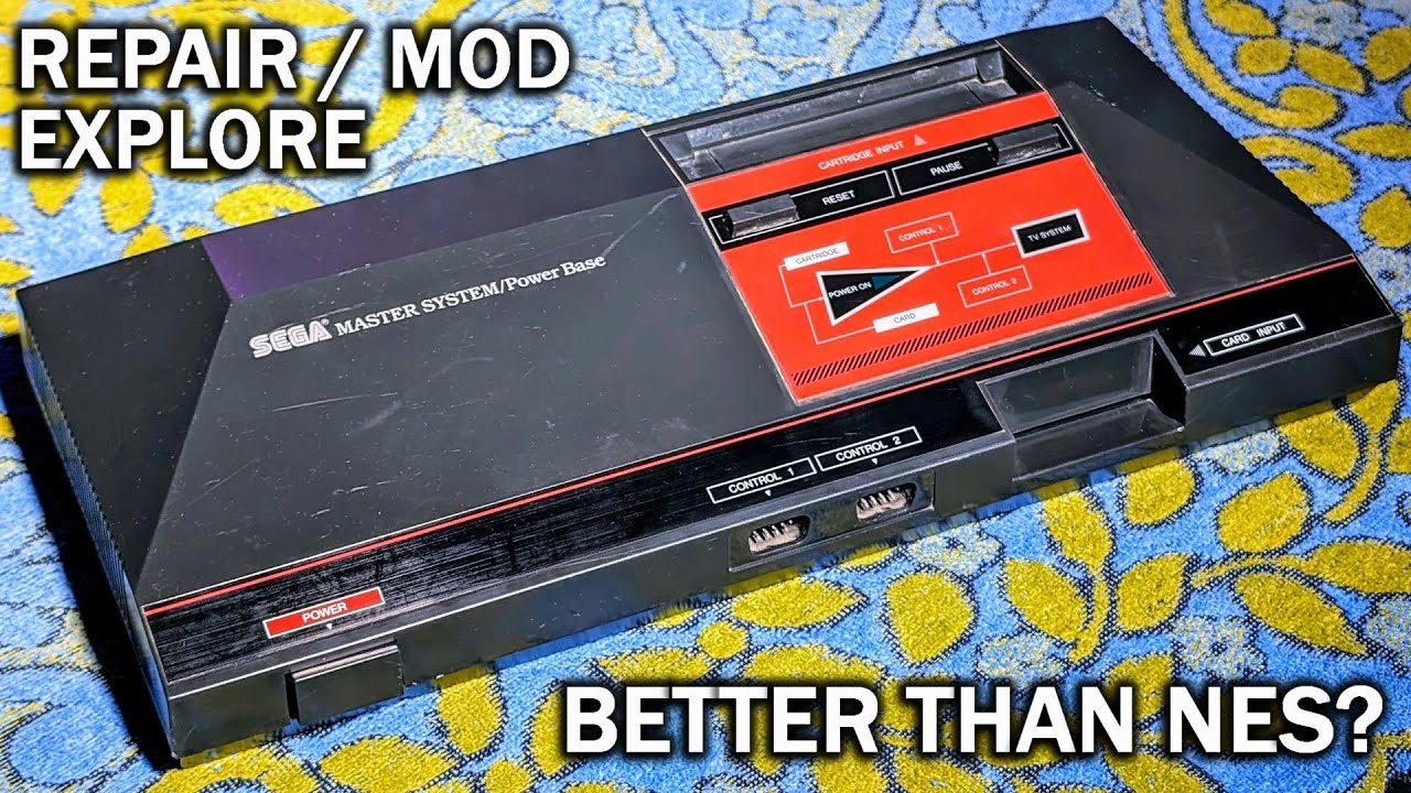 I know nothing about the Sega Master System. Let's fix this one.