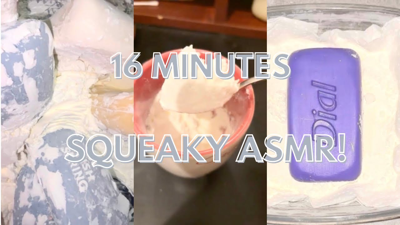 16 MINUTES SQUEAKY ASMR ✨