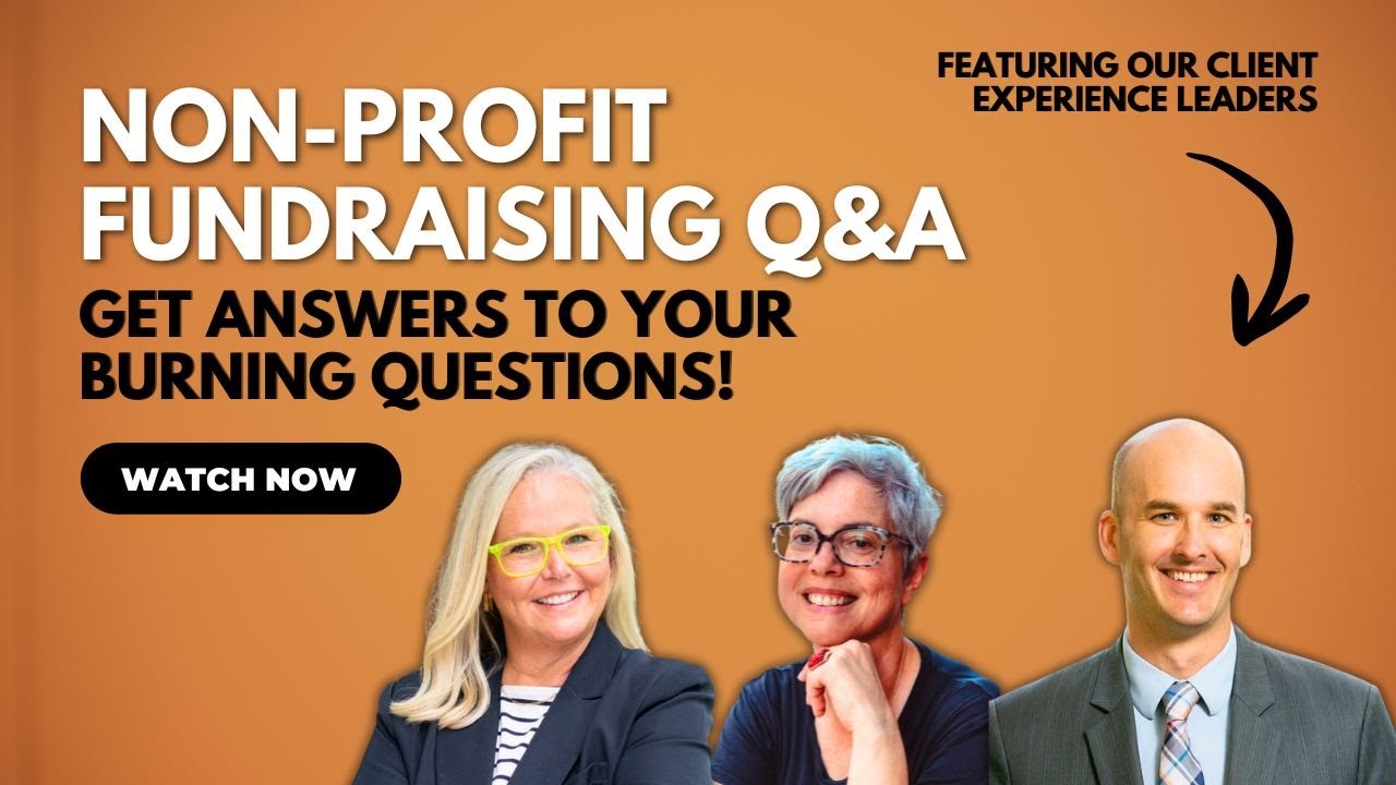 ❓👉Answering YOUR Questions About Non-Profit Fundraising!