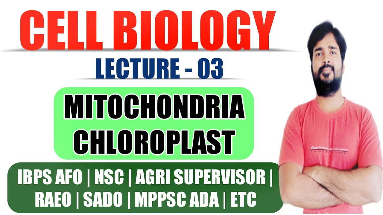 IBPS AFO | NSC | Mitochondria | Chloroplast | Cell Organelles | Cell Biology