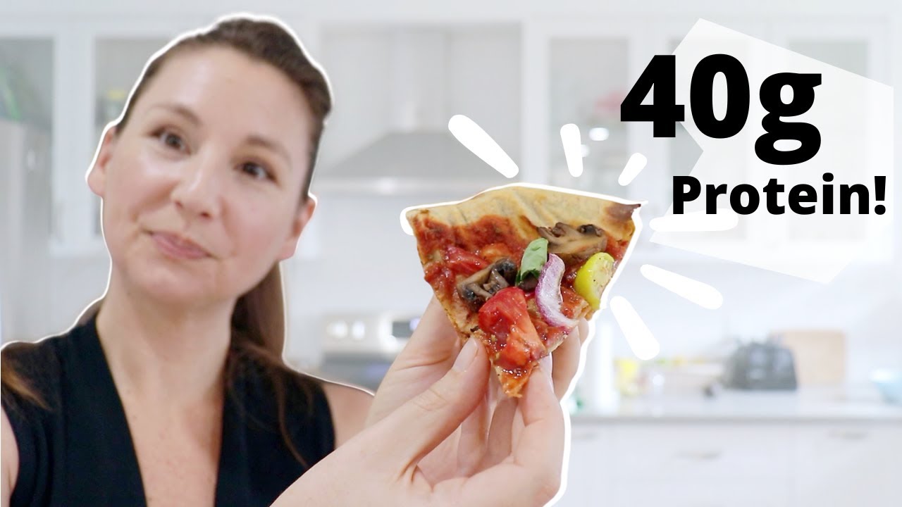 VEGAN, Oil-Free, GLUTEN FREE, EASY to Make, WFPB Pizza! 🍕
