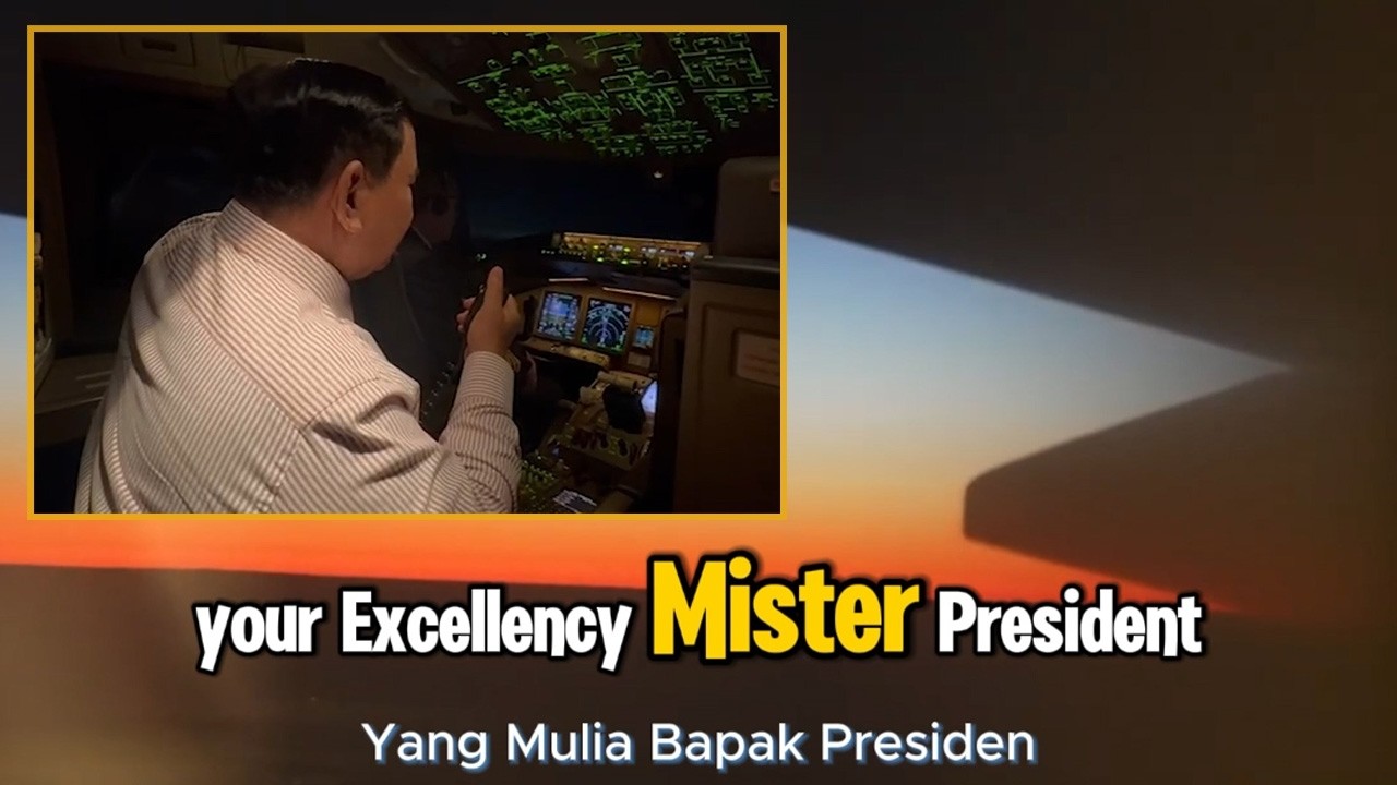 KETEMU BESTIE! Merinding, Kedatangan Prabowo di Yordania Malam Hari Lngsng dpt Supres dr Langit