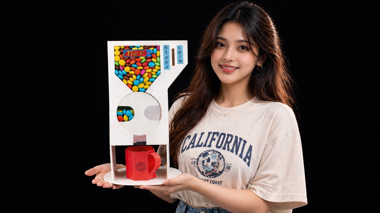 How to make GumBall Candy Dispenser Machine
