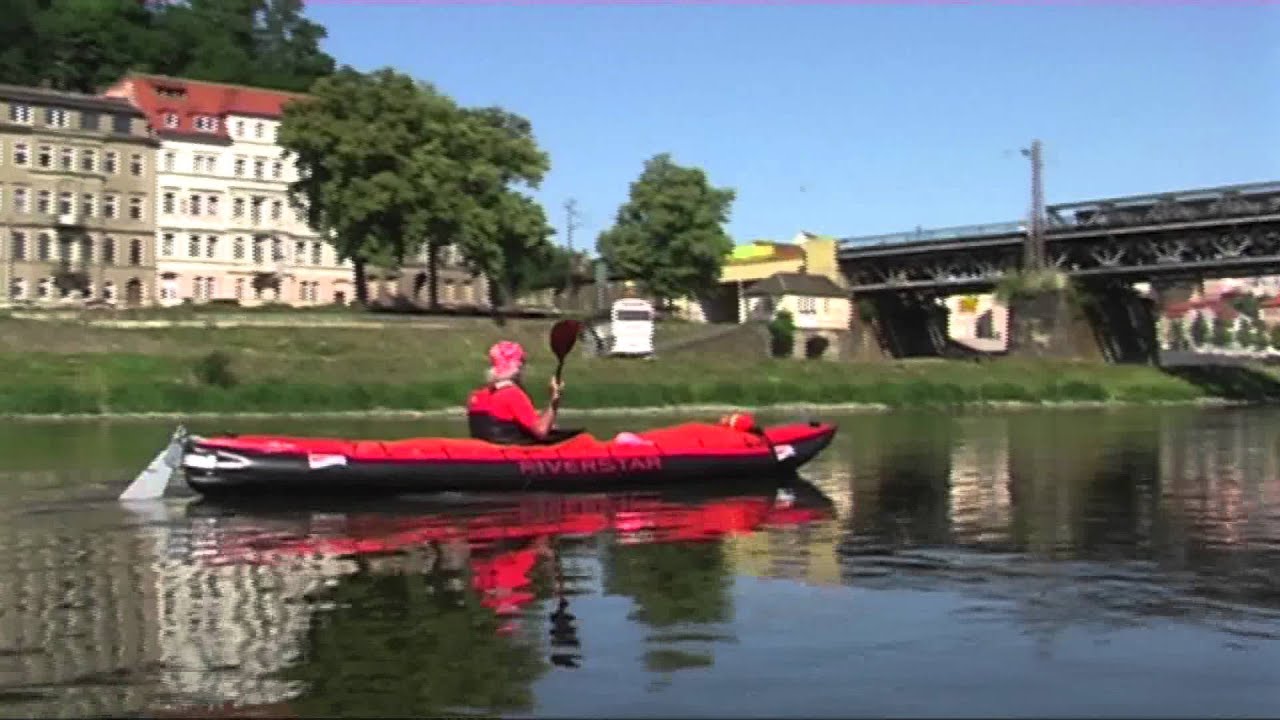 Mit  RIVERSTAR auf großer Fahrt: 570 km ELBE im SCHLAUCHBOOT mit Zeltgepäck - Made by kanukassel