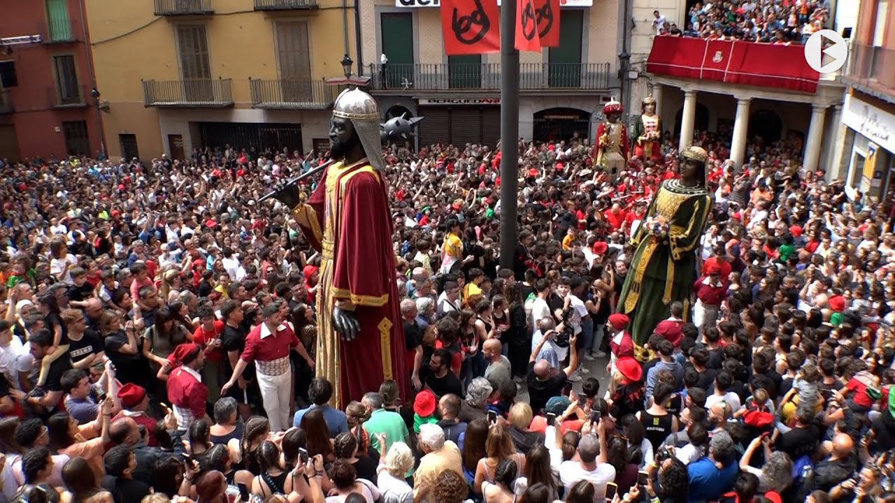 La Patum 2023. Passada de dimecres al migdia.