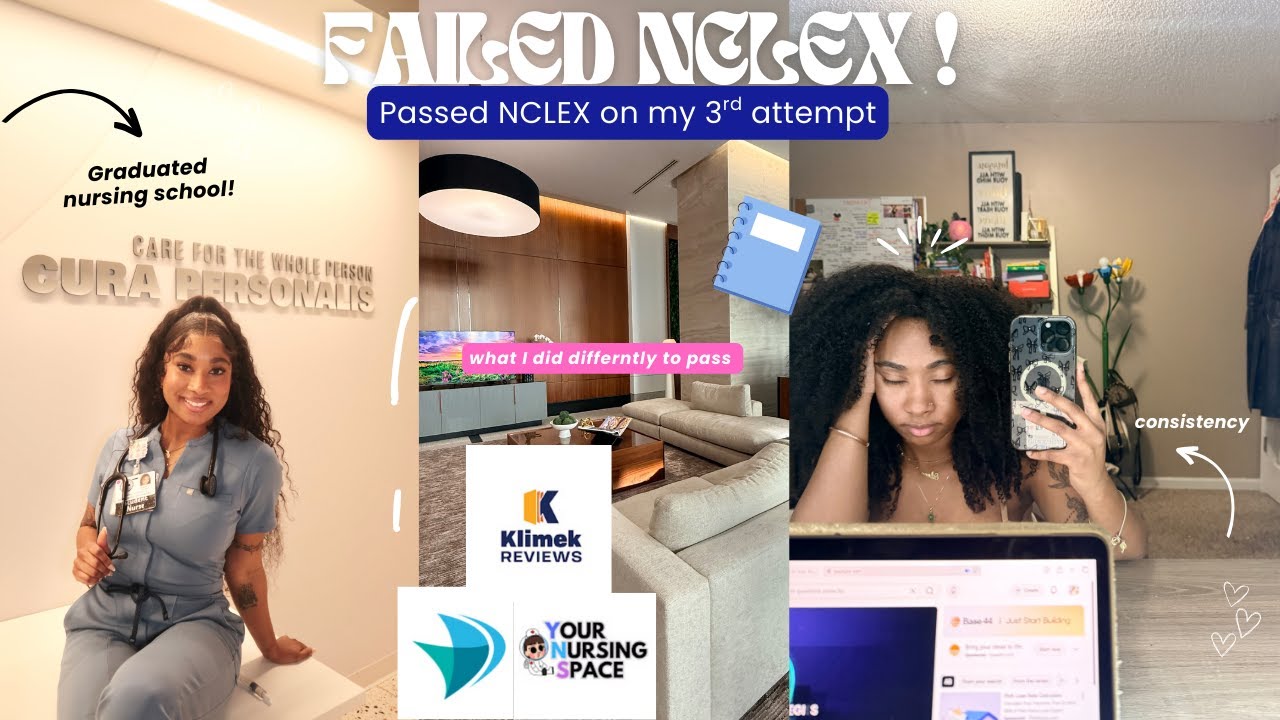 How to Pass NCLEX 2026 | Failed Twice, Passed 3rd Attempt