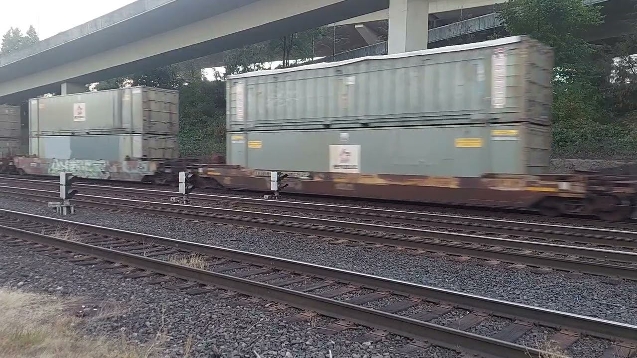 BNSF 1119 on a Garbage train going to Roosevelt wa