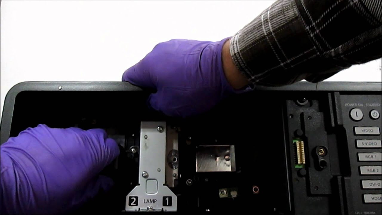 PT DZ680 Lamp Installation