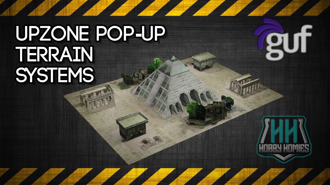 UpZone POP-UP TERRAIN system | Unboxing