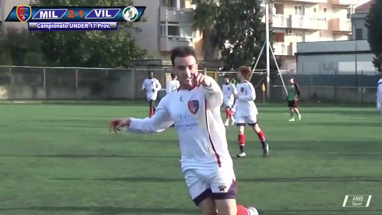 MILAZZO   VILLAFRANCA  3-3  ^ UNDER 17 Prov  .  Milazzo 8 Marzo 2024