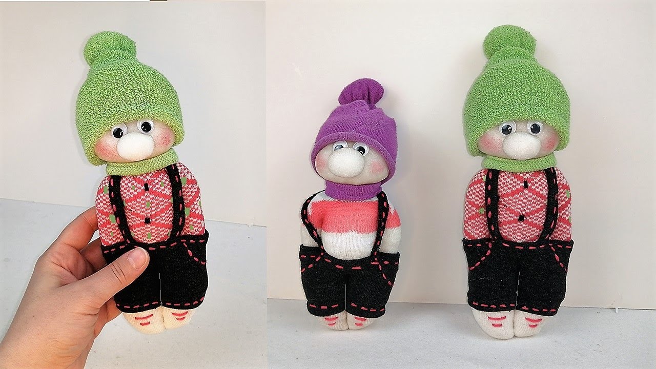 How to Make a Sock Doll - DIY Beautiful Sock Doll Ideas