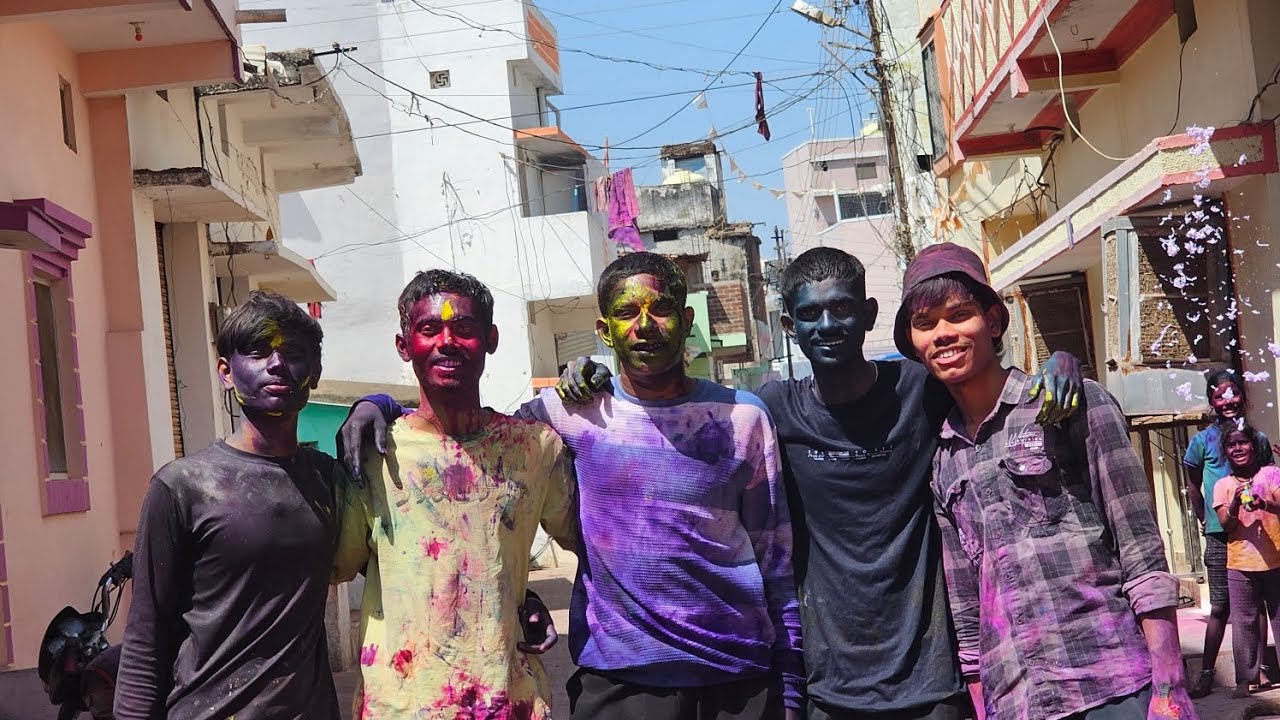 holi volg full masti ❤️#harsh volgs #viral #comedy #viralreelsvideo #
