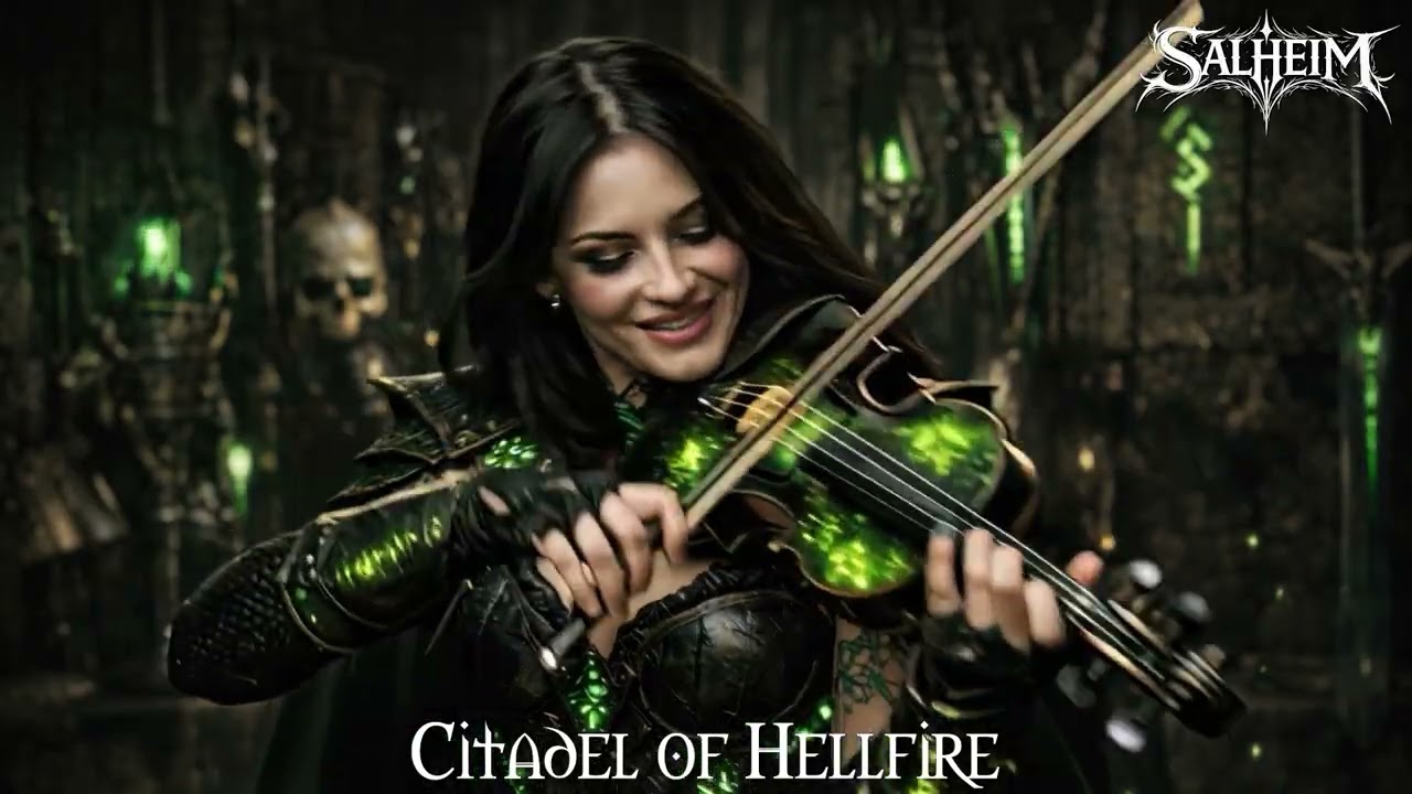 CITADEL OF HELLFIRE – Gothic Violin Metal Instrumental | Fantasy Gaming Music