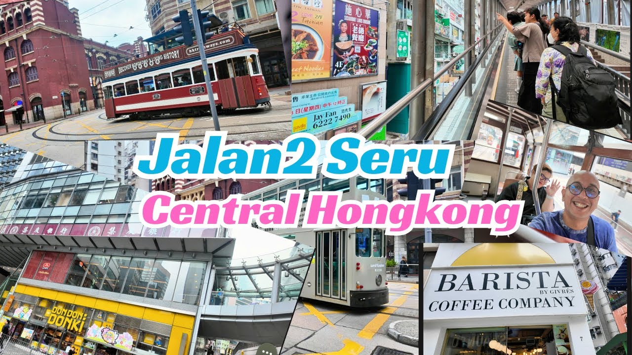 Jalan Jajan di daerah Central Shelly Street Hong Kong