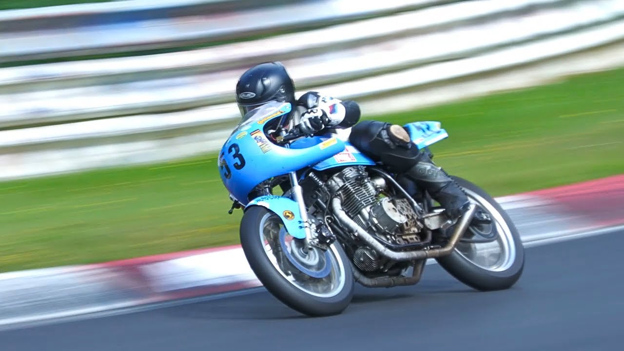 NÜRBURGRING  Motorbike  Vintage Riders On Nordschleife 2025 Oldtimer 