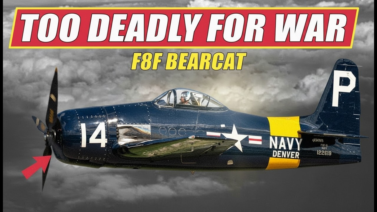 F8F Bearcat: America’s Deadliest Warbird That Never Saw Combat