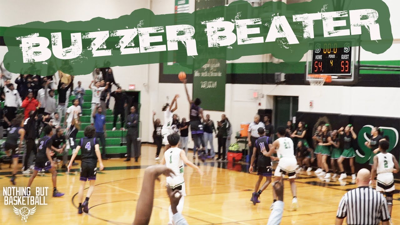 Spring High School Hit Buzzer Beater Vs Humble High School To Grab The W!!!