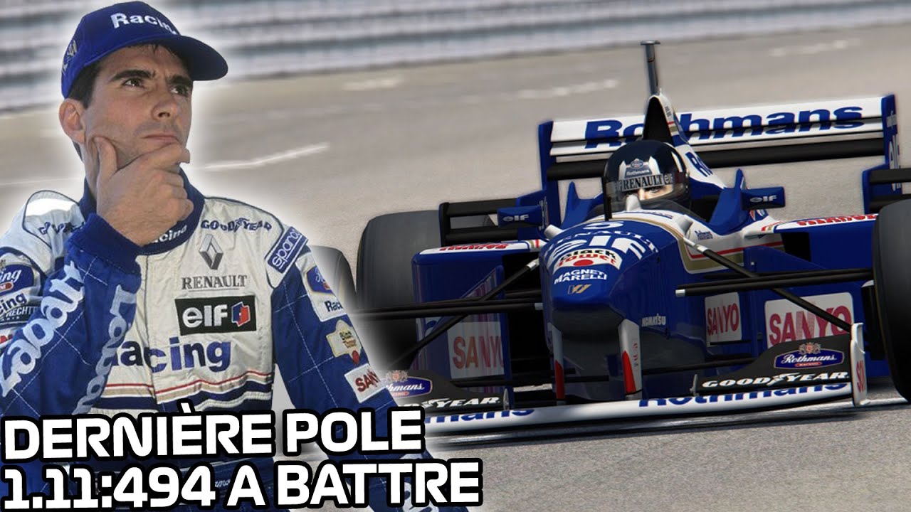 ESSAYER DE BATTRE LA DERNIERE POLE DE DAMON HILL !