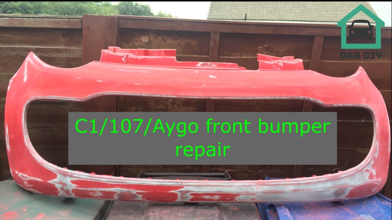 C1/107/Aygo Front bumper repair