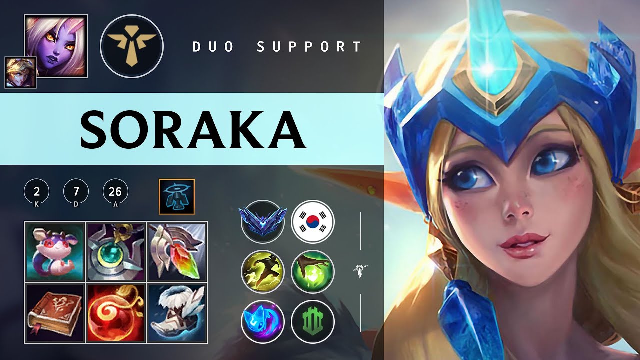Soraka Support vs Pyke - KR Diamond Patch 26.01