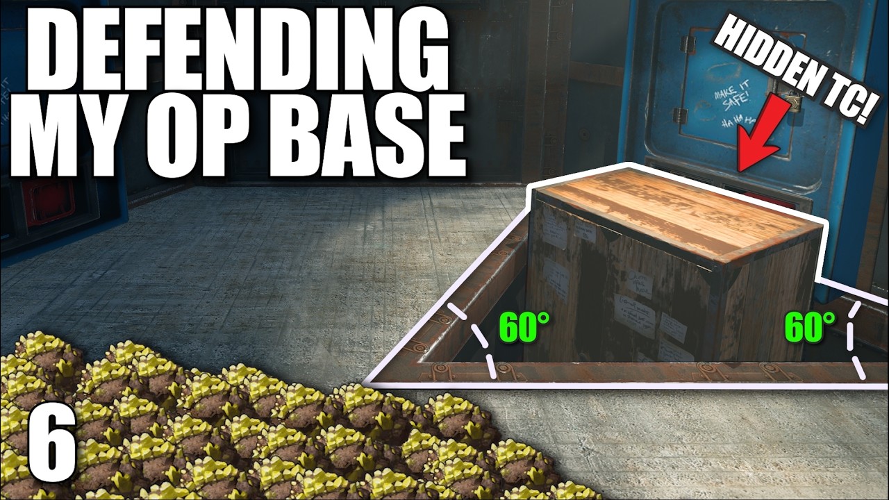 Defending my OP SOLO BASE against a 10+ Deep Clan in Rust...